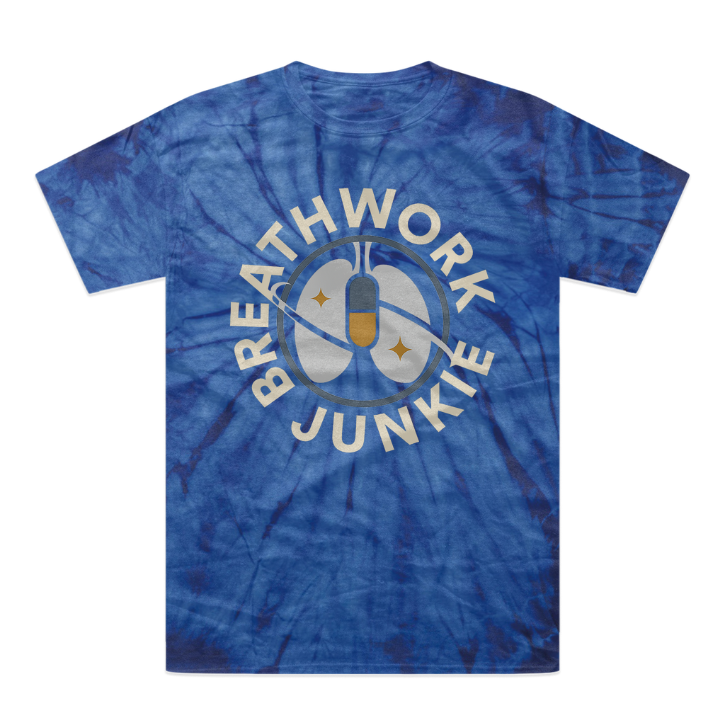 Breathwork Logo Tonal Spider Tie-Dye T-Shirt