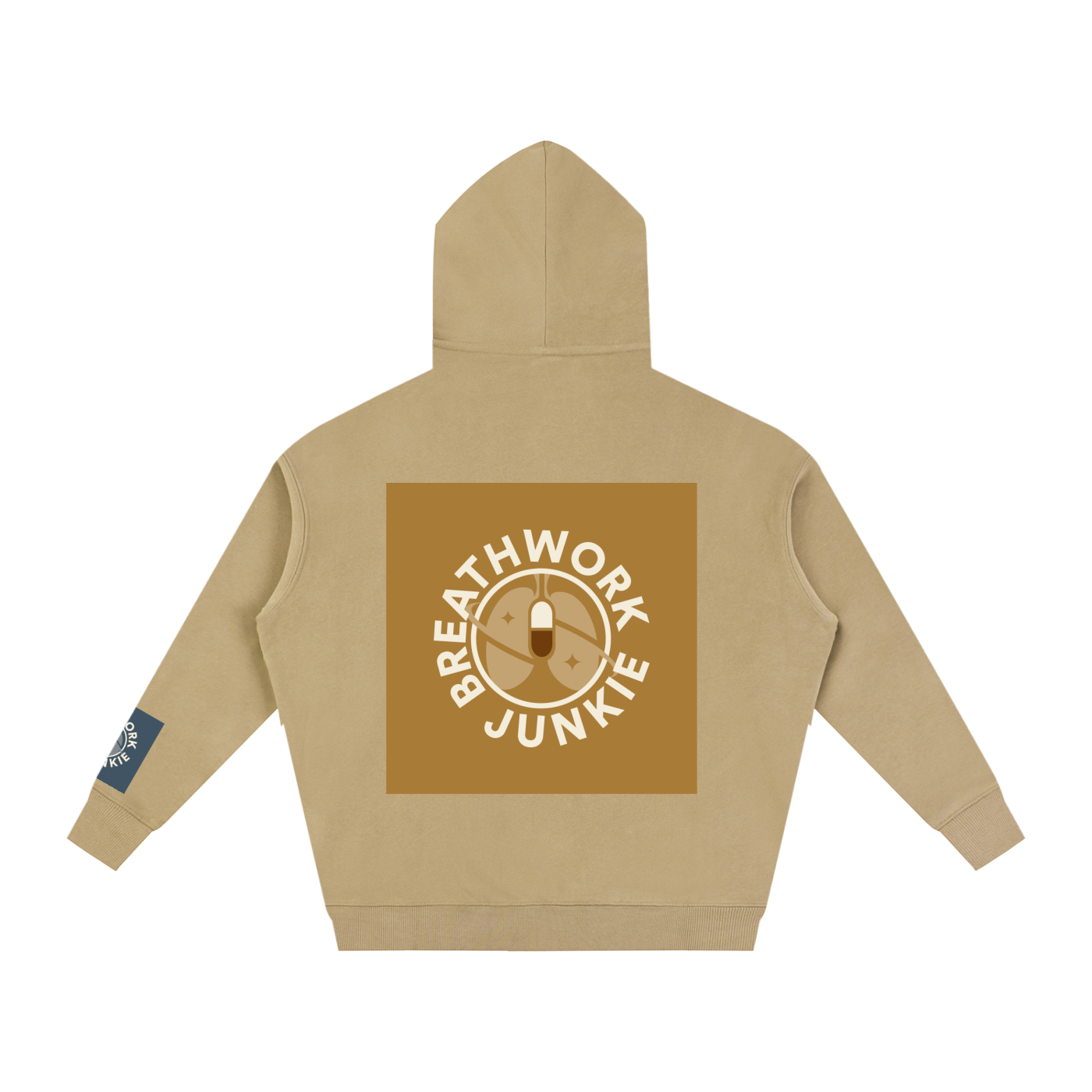 breathwork,junkie,hoodie,oversized
