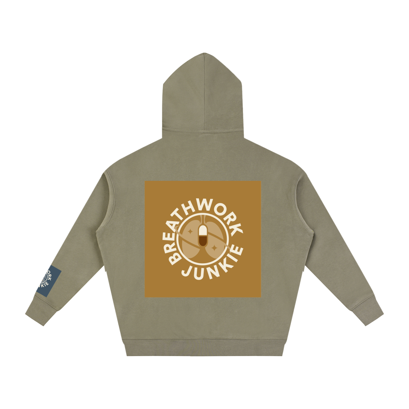 breathwork,junkie,hoodie,oversized