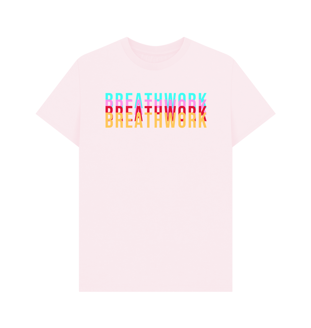 Pink Printed T-shirt Front