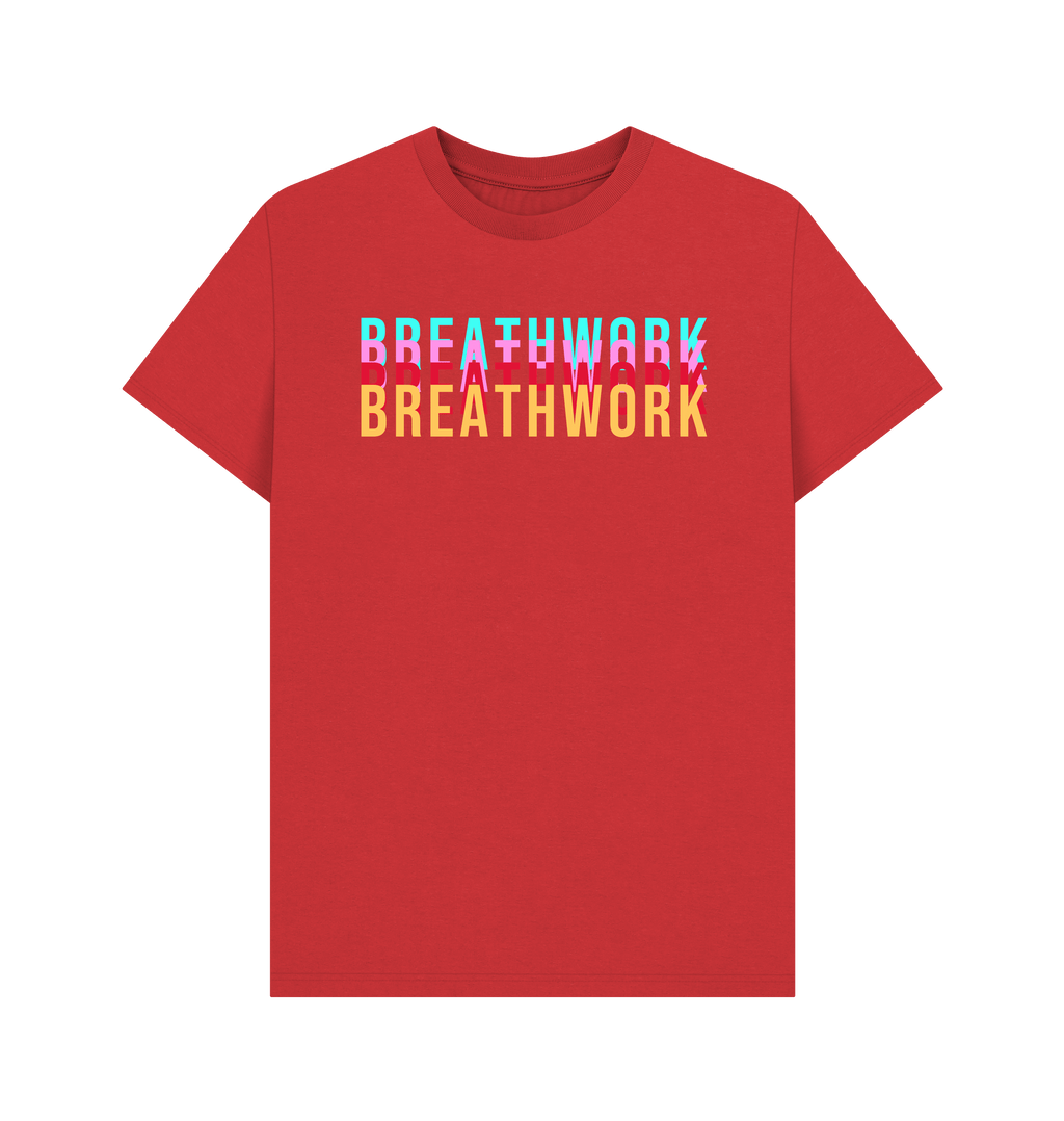 Red Printed T-shirt Front