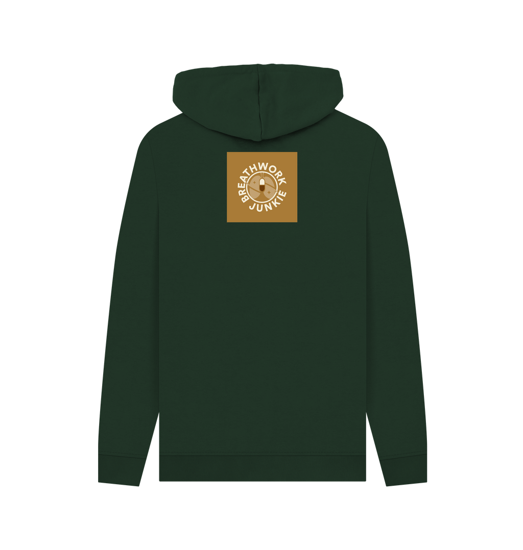 Evergreen Printed Hoody Back