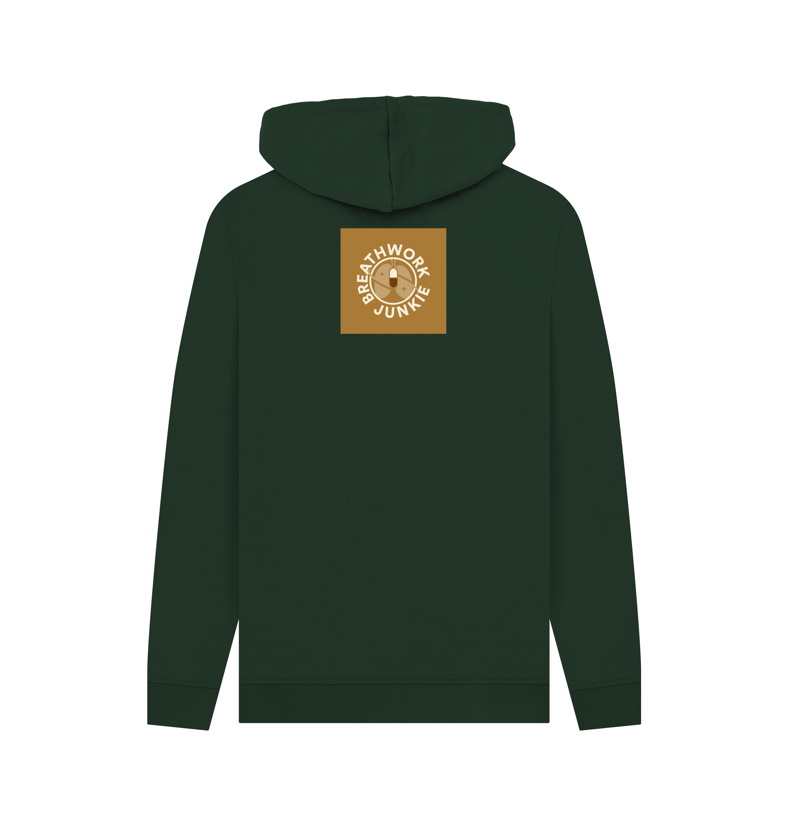 Evergreen Printed Hoody Back