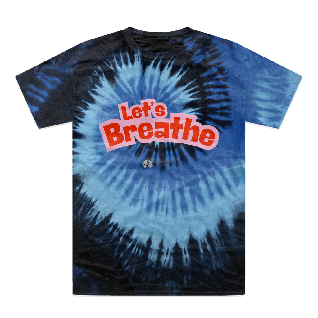 Lets Breathe Tie-Dye T-Shirt