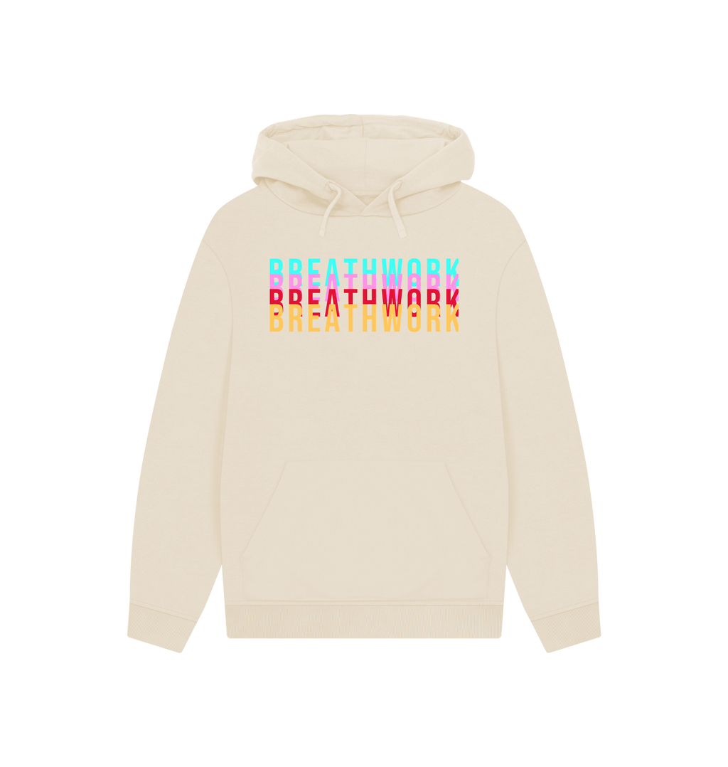 Oat Printed Hoody Front