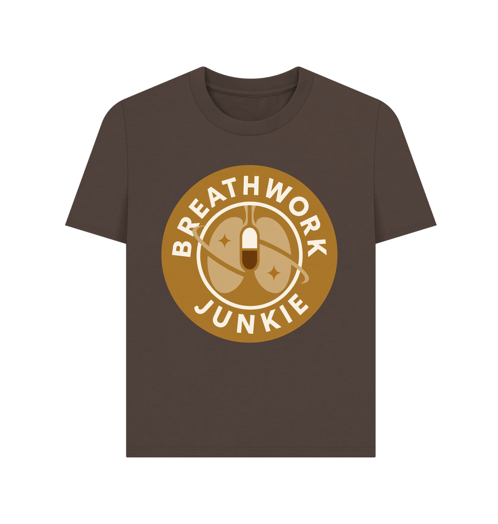 Chocolate Printed T-shirt Front