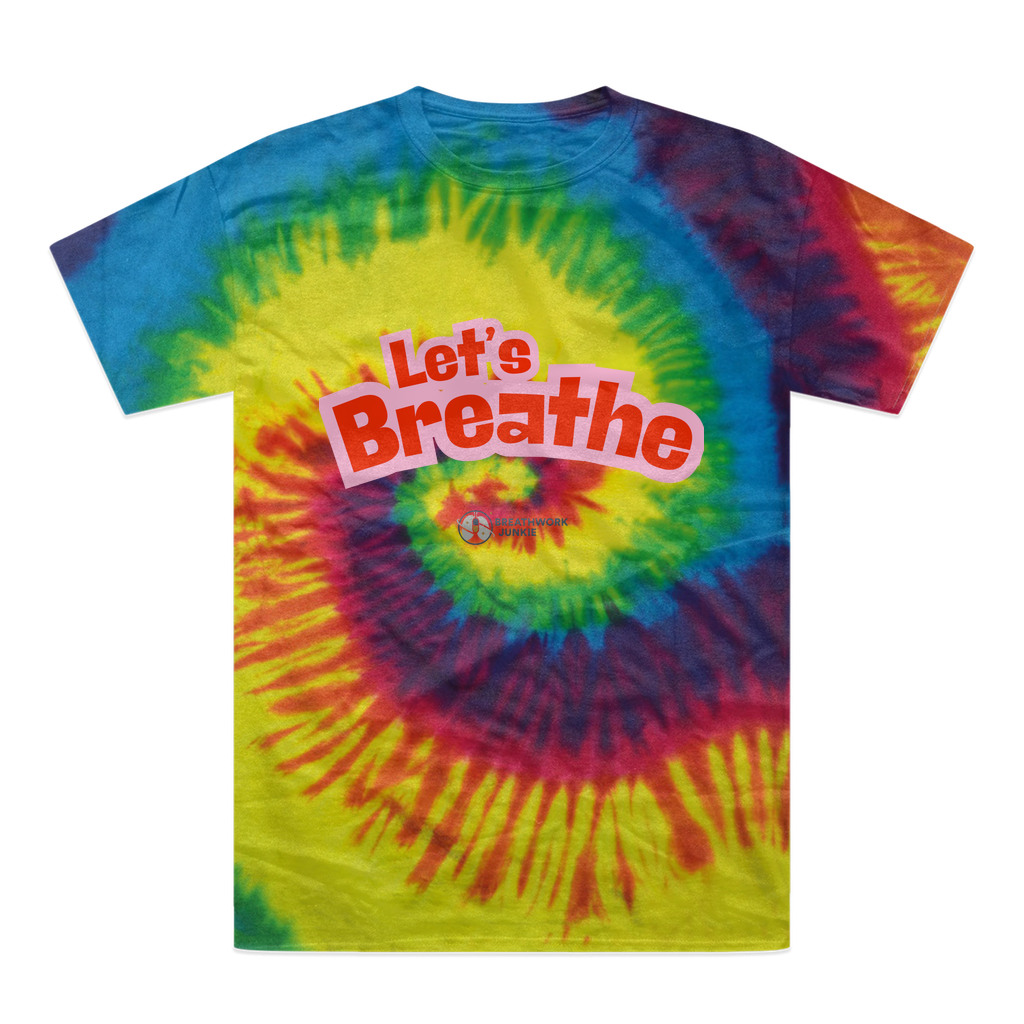 Lets Breathe Tie-Dye T-Shirt